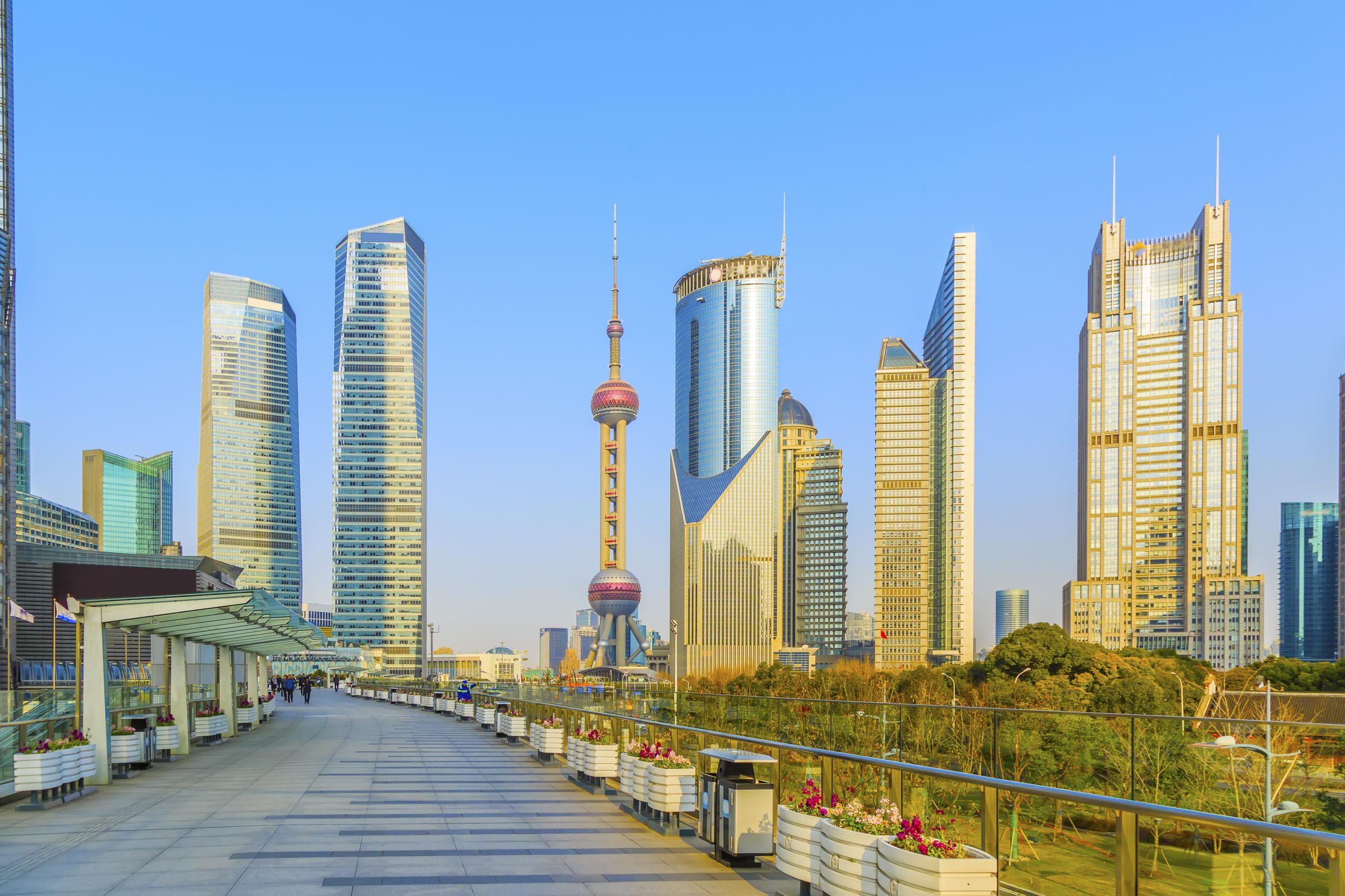 river-skyscraper-attraction-water-urban-pudong